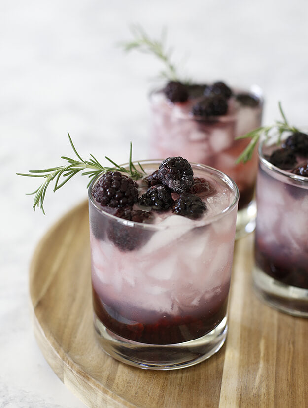 Labor-free Red and Blue Drinks for Labor Day